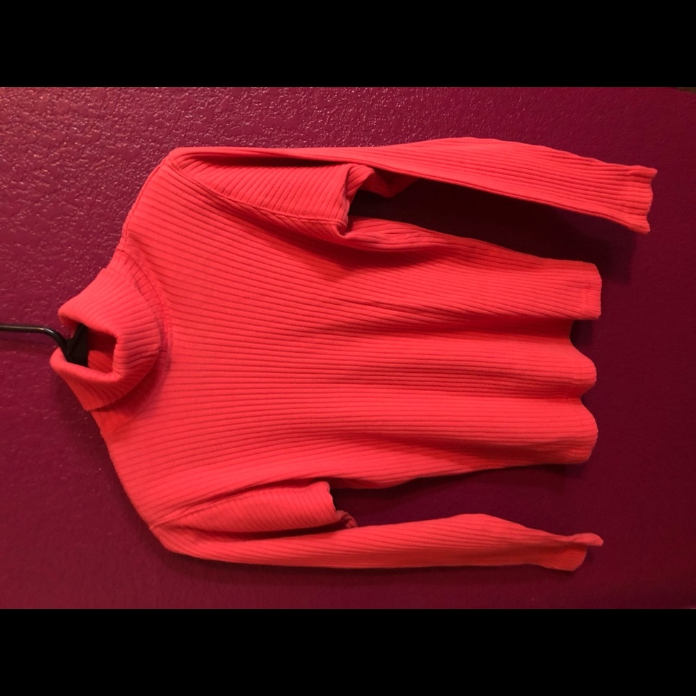 Pasta Orange Turtleneck - Picture 2 of 3
